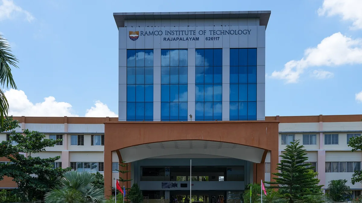 University main building, India