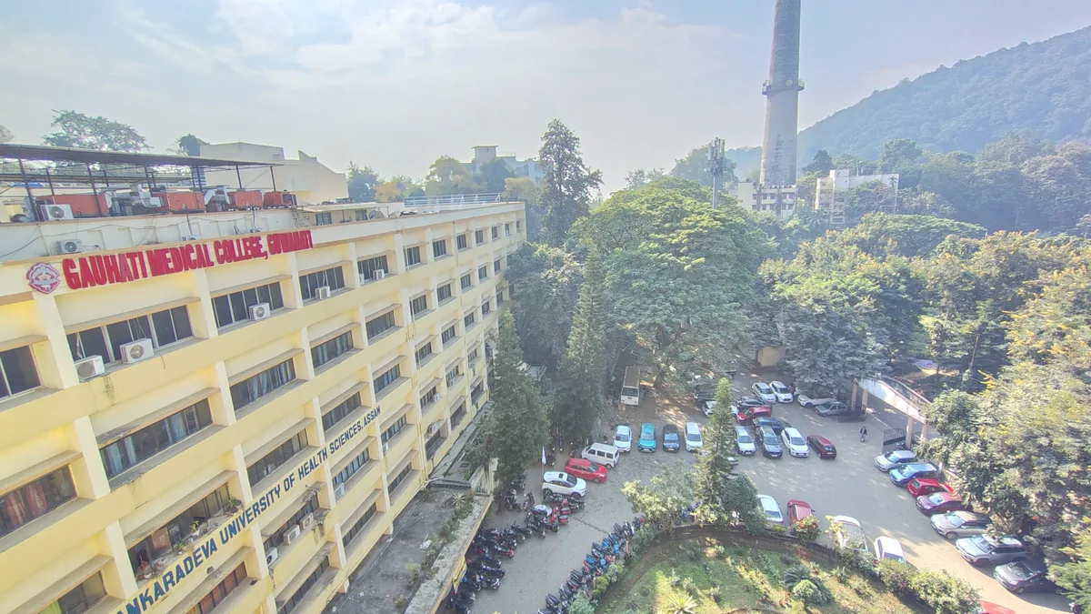 Gauhati Medical College, Guwahati (representative image)