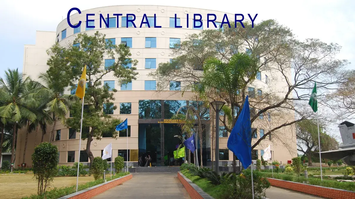 The central library building on the Hindustan Institute of Technology and Science campus in Chennai (representative image).