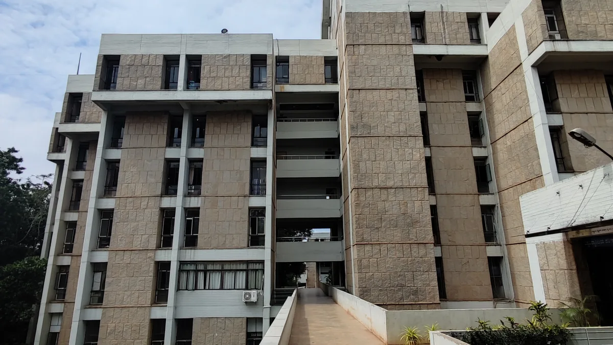 Naik Bhavan, the main building at Gandhi Krishi Vignan Kendra, Bengaluru (representative image)
