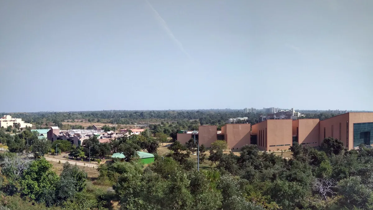 The Core Lab Complex and Lecture Hall Complex at the IIITDM Jabalpur campus