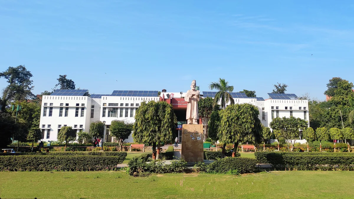 Gulistan-e-Ghalib at Jamia Millia Islamia (representative image)
