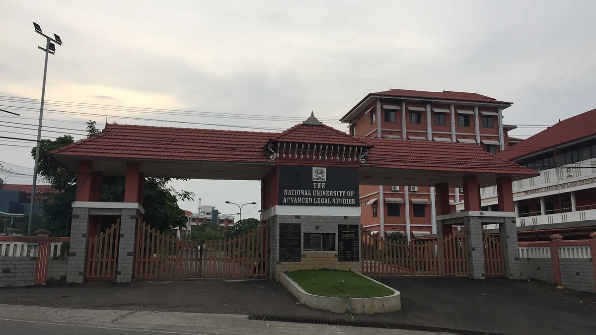 The National University of Advanced Legal Studies (NUALS) campus at Kochi. KLEE is the gateway to LLM programmes at law colleges across Kerala (representative image).