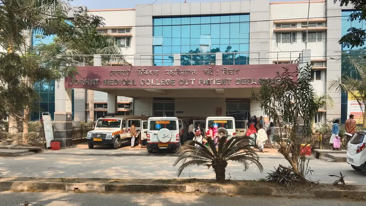 The OPD wing of Jorhat Medical College and Hospital, Assam (representative image)