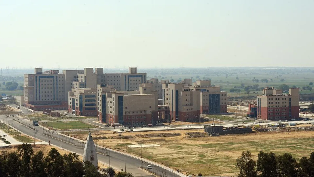 The National Cancer Institute campus of AIIMS, New Delhi (representative image)