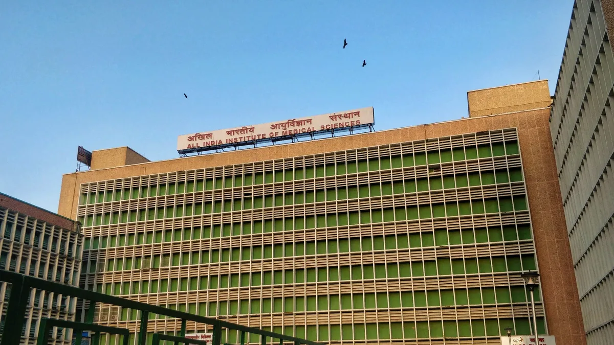 The ward block at AIIMS New Delhi. AIIMS seats come under the MCC stray vacancy round for NEET UG 2026.
