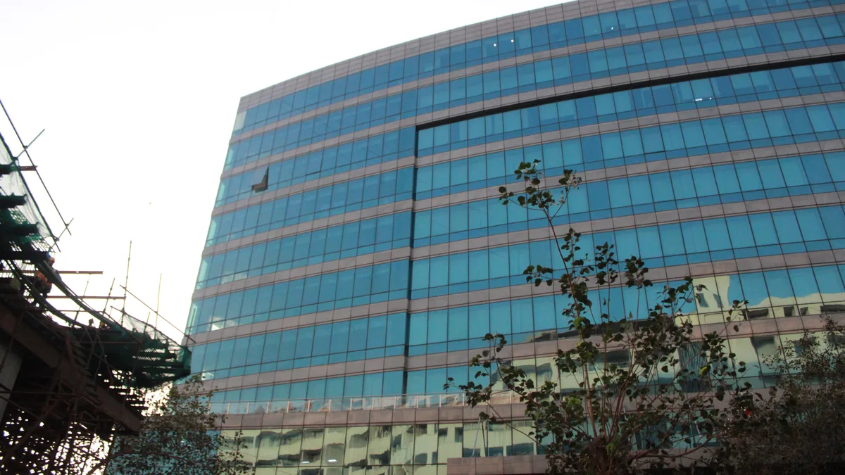 The main building of NMIMS in Mumbai, photographed in the evening (representative image)