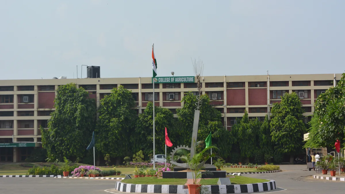 The College of Agriculture building at Punjab Agricultural University, Ludhiana (representative image). Dr Harvinder Singh Dhaliwal took charge as the university's 12th Vice-Chancellor on October 15, 2026.