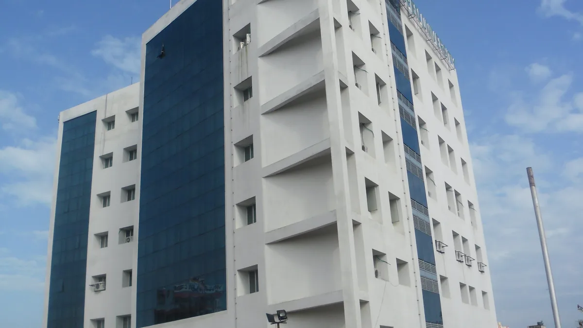 The Tamil Nadu Open University campus building in Chennai