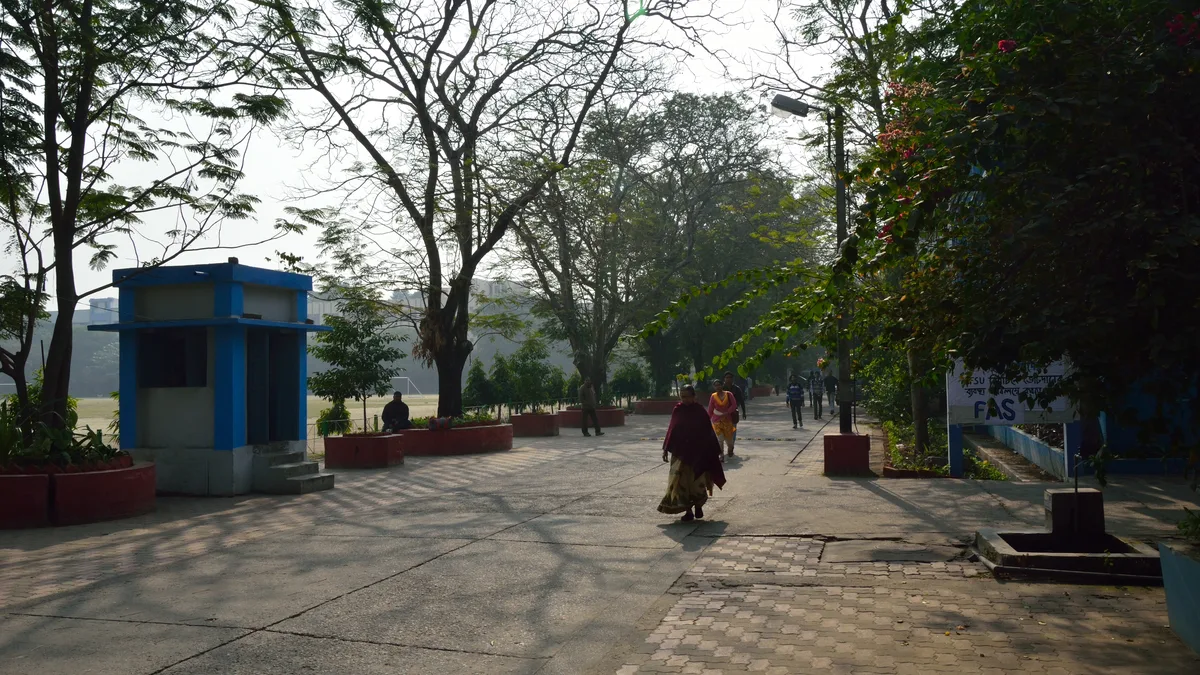 A campus road at Jadavpur University, Kolkata (representative image)