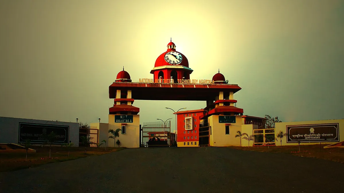 National Institute of Technology Agartala campus