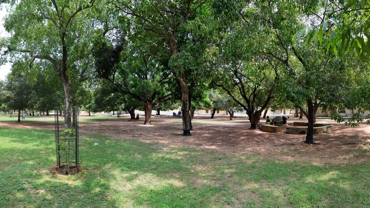 Visva-Bharati University campus