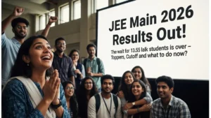 JEE Main 2026 Results Out! 13.55 Lakh Students का इंतजार खत्म – Toppers, Cutoff और क्या करें अब?