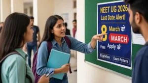 NEET UG 2026 Last Date Alert! 8 March तक Apply करें – Fees, Eligibility और Exam Pattern
