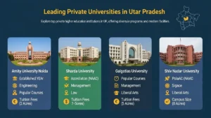 Private Universities in UP: इन 10 प्राइवेट यूनिवर्सिटी में मिलता है सीधा एडमिशन, जानें नए कोर्स और पूरी प्रक्रिया!
