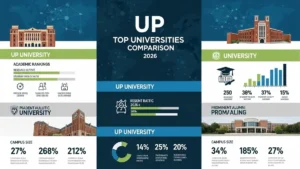 UP Top Universities Comparison 2026: Ranking, Fees और Reality – कौन सी University सच में Best है?