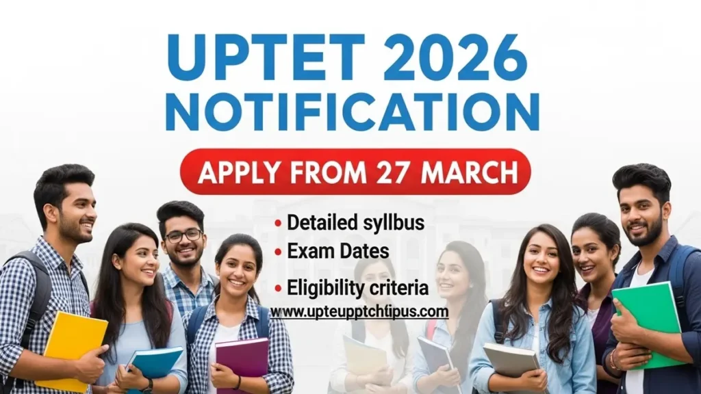 UPTET 2026 Notification