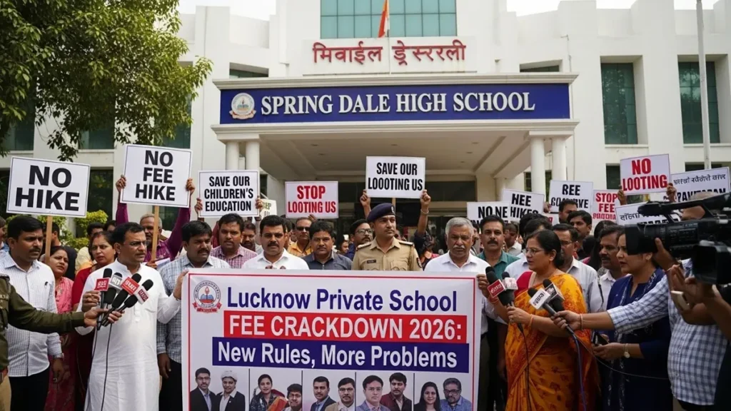 Lucknow DM Crackdown on Private School Fees