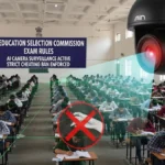 UP Education Selection Commission AI camera baned