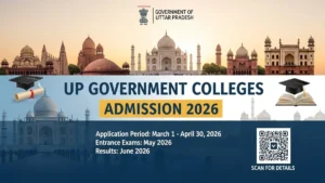 UP Government Colleges Admission 2026