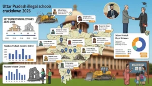 अवैध स्कूलों के खिलाफ बड़ा अभियान: 18 अप्रैल से शुरू होगी छापेमारी, जुर्माना और मान्यता रद्द करने की कार्रवाई!