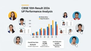CBSE 10th Result 2026 UP: 89.3% पास, 1% की गिरावट, प्रदेश का प्रदर्शन दक्षिणी राज्यों से काफी पीछे!