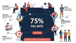 ctet 2026 fail rate supreme court tet deadline 2027