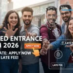 up B.Ed entrance exam 2026 last date