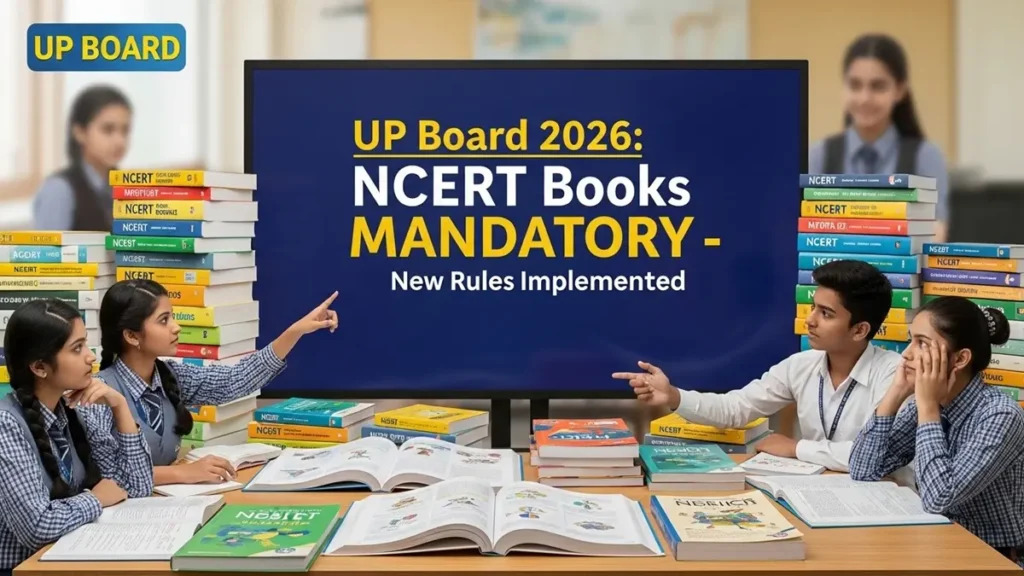 up board 2026 ncert books mandatory new rules
