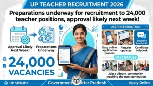 UP Teacher Recruitment 2026: 24000 शिक्षक पदों पर भर्ती की तैयारी, अगले हफ्ते मिल सकती है मंजूरी!
